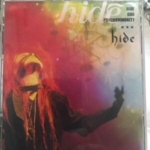 [505] CD hide HIDE OUR PSYCHOMMUNITY ケース交換 UPCH-1594/5