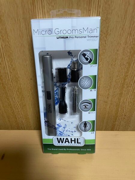 WAHL 電動シェーバー　メンズパーソナルトリマー WP3307