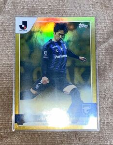 2023 topps Jリーグ ◆ 三浦弦太 ◆ 50枚限定 GOLD foil 25/50 G大阪 J-league Flagship ゴールドパラレル フラッグシップ 日本代表