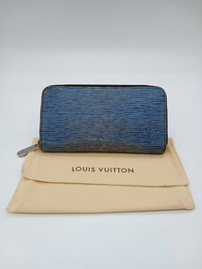 LOUIS VUITTON ルイヴィトン エピ デニム ジッピーウォレット 長財布 M60957