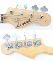 ★●【中古・未メンテナンス品】Legend PB Type プレシジョンベースタイプ プレベ 【音出し動作確認済み/トーンややガリ】'_画像4