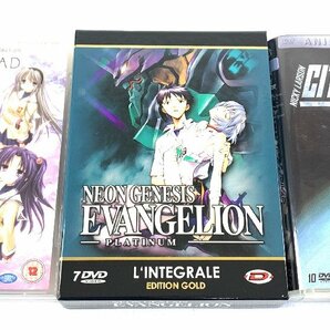 【中古・ジャンク品】輸入盤 DVD 3点セット CITY HUNTER シティーハンター EVANGELION エヴァ CLANNAD クラナド【再生未確認】：の画像1