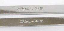 【中古】DEEN ディーン ロングストレートメガネレンチ 2本セット ／ DNML-1719（全長：約40.4cm） ／ DNML-1417（全長：約36.8cm） .._画像7