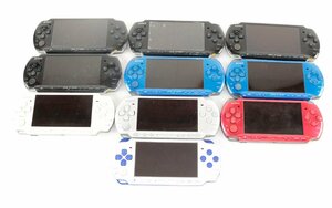 【中古・ジャンク品】PSP　3000番　バッテリーなし　本体のみ　10台セット【未検品】'