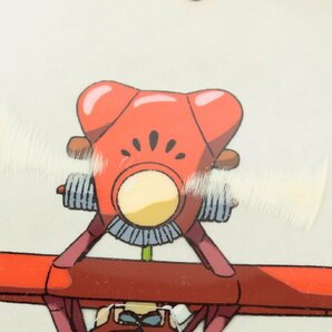 【中古品】紅の豚 サボイア 飛行機 セル画 ジブリ C48 宮崎駿 ①：の画像4