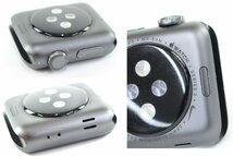 ●【中古品】Apple Watch Series 3 NIKE+GPSモデル 38mm MTF12J/A ブラック アルミニウム【初期化/動作確認済】：_画像5