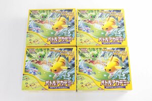 【中古・開封品】ポケモンカードゲーム スカーレット＆バイオレット バトルアカデミー 4点セット ⑥,