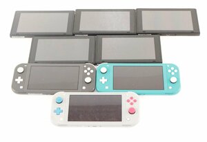 【中古・ジャンク品】1円～ Nintendo Switch　SwitchLite　本体のみ 　8台セット ライト×3 持続型×2 旧型×3【未検品】'