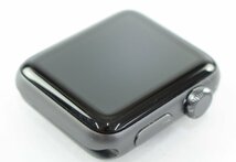 ●【中古品】Apple Watch Series 3 NIKE+GPSモデル 38mm MTF12J/A ブラック アルミニウム【初期化/動作確認済】：_画像6