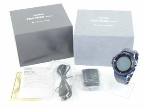 〇【中古・訳あり品】CASIO カシオ WSD-F30 スマートウォッチ PROTREK Smart Outdoor Watch メンズ腕時計【通電確認のみ】：