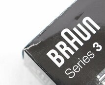 【中古品】BRAUN series3 充電式シェーバー 防水 310s ブルー ._画像9