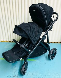 ★●【中古品・店頭受取】cybex サイベックス　GAZELLE S ガゼル 2人乗り 折りたたみ ベビーカー【発送可/分解してお渡しor発送】'