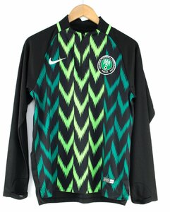 【中古品】NIKE VaporKnit ナイキ NIGERIA FOOTBALL ABUJA ナイジェリア代表 トレーニング ジャージ Mサイズ【ゆうパケ発送可】〔3〕：