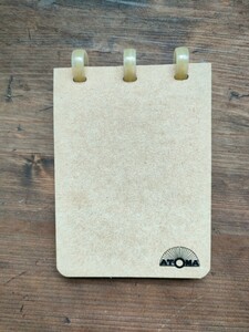 ATOMA　アトマ　バイオノート　ベージュ　A7　未使用