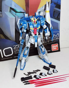 RG 1/144 MSZ-006 ゼータガンダム ZETA Z GUNDAM RGリミテッドカラーver スプリッターカラー 塗装済 完成品【管理:ZG035】