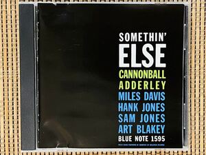 キャノンボール・アダレイ&マイルス・デイヴィス／サムシン・エルス／UNIVERSAL MUSIC(BLUE NOTE)国内盤CD／CANNONBALL ADDERLEY／中古盤