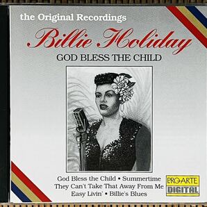 BILLIE HOLIDAY／GOD BLESS THE CHILD／INTERSOUND CDD-3421／米盤CD／ビリー・ホリデイ／中古盤の画像1