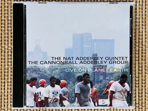 NAT ADDERLEY QUINTET・CANNONBALL ADDERLEY GROUP／LIVE ON PLANET EARTH／WEST WIND WW-2088／独盤CD／N.アダレイ・C.アダレイ／中古盤