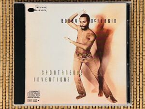 BOBBY McFERRIN／SPONTANEOUS INVENTIONS／MANHATTAN RECORDS CDP 7 46298 2／米盤CD／ボビー・マクファーリン／中古盤