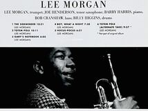 LEE MORGAN／THE SIDEWINDER／CAPITOL RECORDS (BLUE NOTE) 7243 4 95332 2 6／EU盤CD(英国盤)／リー・モーガン／中古盤_画像4