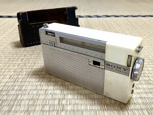 レア品【SONY/ソニー 1960年 BC/SW 2バンド8石トランジスターラジオ TR-813】動作品 昭和レトロ アンティーク