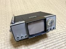 希少 ヴィンテージ【SONY/ソニー 1964年 トランジスターマイクロテレビ 4-203】動作未確認品 昭和レトロ アンティーク_画像4