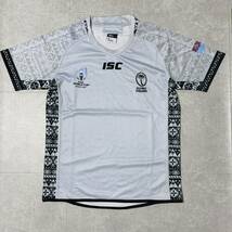 ISC ラグビーワールドカップ rugby world cup 2019 フィジー代表 flying fijians ユニフォーム トレーニングシャツ オーセンティック _画像1