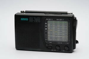 ANDO RA-709S AM/FM radio with defect postage 520 jpy 