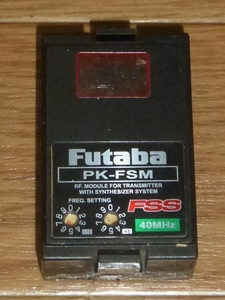 双葉(futaba　フタバ)　40MHZ シンセサイザー　モジュール　PK-FSM　ジャンク