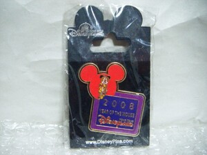 ■ 香港ディズニーランド『２００８ YEAR OF THE MOUSEピンズ /ミッキーマウス』ピンバッジ。レアです。