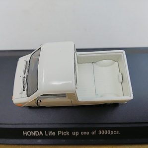 ■ EBBROエブロ 1/43 HONDA LIFE PICK UP アイボリー ホンダ・ライフピックアップ 軽トラモデルミニカーの画像5