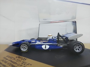 ■ Quartzo カルツォ 1/43 March 701 ”ELF” Winner Spanish GP 70 JACKIE STEWART ジャッキー・スチュワートタイレル レーシングミニカー