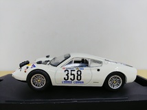 ■ Bangバン 1/43 FERRARI DINO 246 GT #358 1975 ホワイト フェラーリディーノ レーシングモデルミニカー_画像1