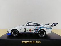 ■ 京商 1/64 PORSCHE 935 ポルシェ マルティニラインレーシングミニカー_画像1