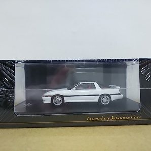 ■ デアゴスティーニ Legendary Japanese Cars 1/64 TOYOTA SUPRA [MA70] 1986 ホワイト トヨタスープラ ミニカーの画像6