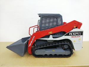 # TAKEUCHI Takeuchi factory 1/24 Compact Track Loader TL12V-2 compact * truck Roader construction machinery model minicar 