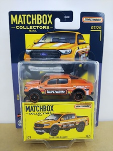■ MATCHBOX マッチボックス 1/64 2019 FORD RANGER オレンジ フォード・レンジャー ミニカー