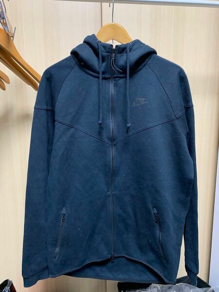 NIKE TECH FLEECE 1.0 WINDRUNNER テックフリースパーカー ブラック XL