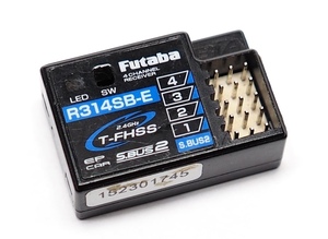 【ゆうパケット2cm】フタバ R314SB-E T-FHSS 2.4GHz受信機