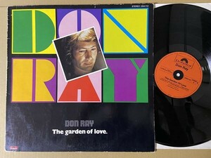 試聴 David Morales プレイ Got To Have Loving, トロピカル味 AOR The Garden Of Love ガラージュ Standing In The Rain 他 Don Ray LP