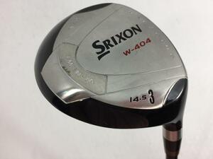 即決 お買い得品！中古 スリクソン(SRIXON) W-404 フェアウェイ 3W SRIXON SV-3001J 14.5 S