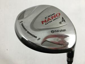 即決 中古 エクシム NANO Extra Impact フェアウェイ 4W オリジナルカーボン 18 SR