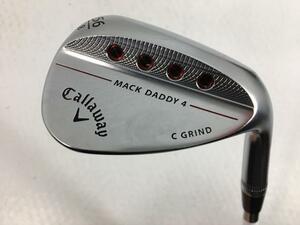 即決 中古 MACK DADDY4 ウェッジ　クローム 56C-08 (日本仕様) SW NSプロ MODUS3 TOUR120 56 S