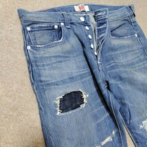 Levi's リーバイス 501ダメージ加工デニム W32 L32 「非常に美品」_画像5