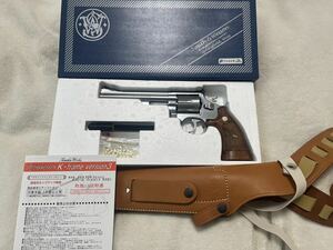 ★タナカ S&W M68 C.H.P. 6インチ バージョン3 共栄通商 x Tanaka Works 別注商品 限定品 イーストA ショルダーホルスター付 試射のみ美品