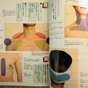 ツボ押し健康法 マッサージ シェイプアップ レオタード ツボ 指圧 健康 東洋医学 体操 美容 下着 女性モデル ヨガ セクシー レトロ 当時物の画像4