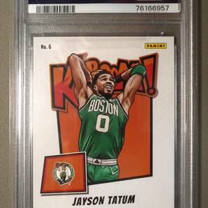 [SSP Kaboom] NBAカード 2022-23 Crown Royale Basketball Jayson Tatum Kaboom! ultra rare insert PSA 8 Boston Celticsの画像2