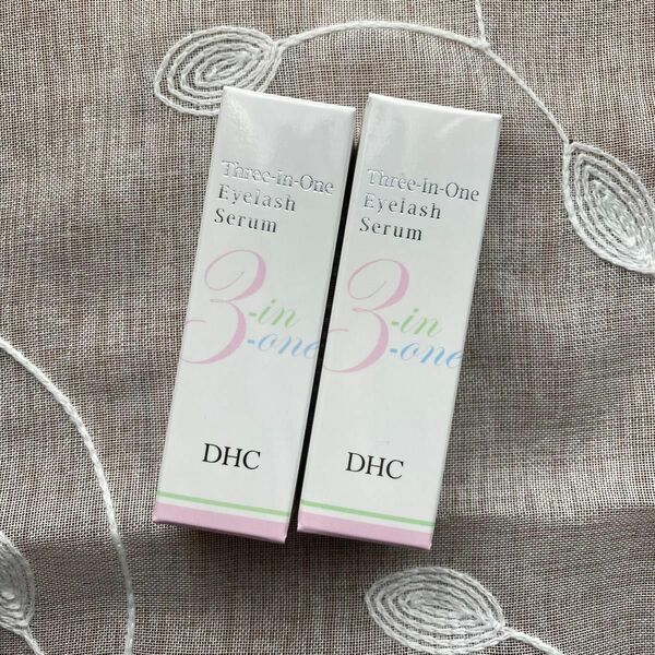 DHC スリーインワンアイラッシュセラム　9ml×2個