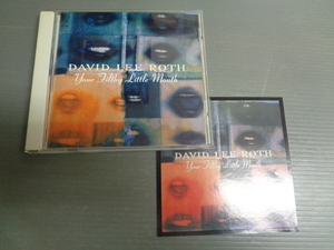 *デイヴィッド・リー・ロスDAVID LEE ROTH/ユア・フィルシー・リトル・マウスYOUR FILTHY LITTLE MOUTH★CD　ステッカー付き