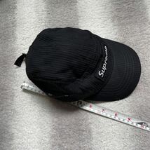 SUPREME シュプリーム 5パネル ジェットキャップ ボックスロゴ ブラック 帽子 黒 Cap _画像6